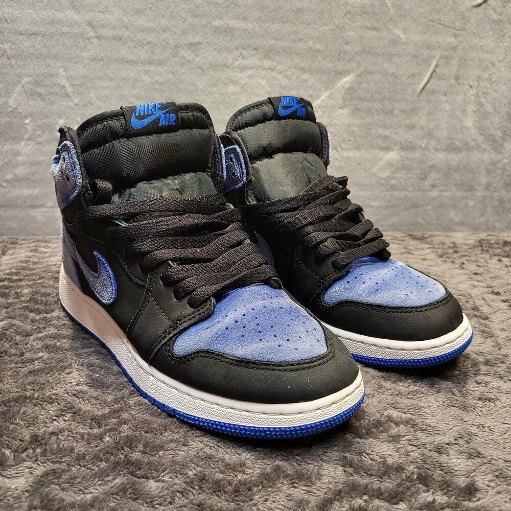 Air Jordan 1 Mid Shoes Mens Size 6Y Game Royal FD1437-042 Retro Basketball Sneak